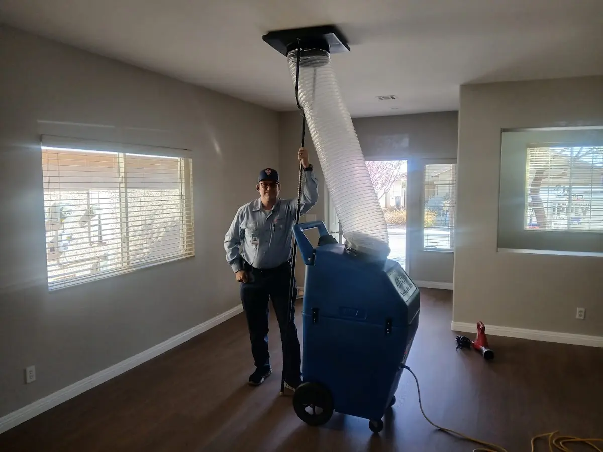 Professional Dryer Vent Cleaning work inside a Fruitridge Pocket home